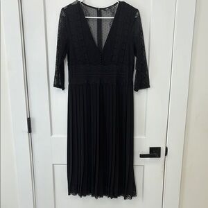 Elegant Black Lace Dress